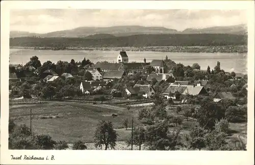 Reichenau Bodensee Teilansicht Kat. Reichenau