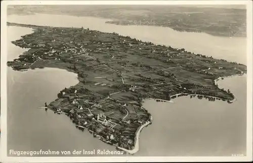 Reichenau Bodensee Luftbild Kat. Reichenau