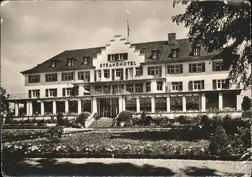 Reichenau Bodensee Strandhotel Loechnerhaus Kat. Reichenau