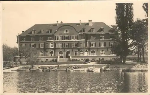 Reichenau Bodensee Strandhotel Loechnerhaus Kat. Reichenau