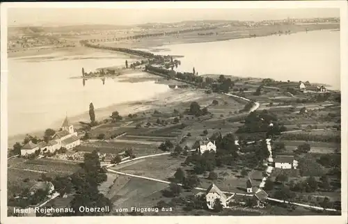 Reichenau Bodensee Oberzell Luftbild Kat. Reichenau