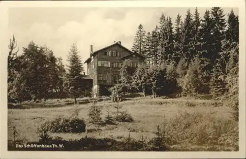 Ilmenau Ilmenau Schoeffenhaus * / Ilmenau /Ilm-Kreis LKR