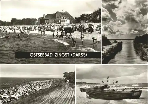 Zingst Ostseebad Zingst Boot  x / Zingst Darss /Nordvorpommern LKR
