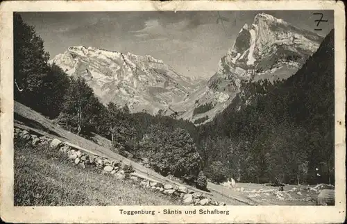 Saentis AR Toggenburg Schafberg / Saentis /Rg. Saentis