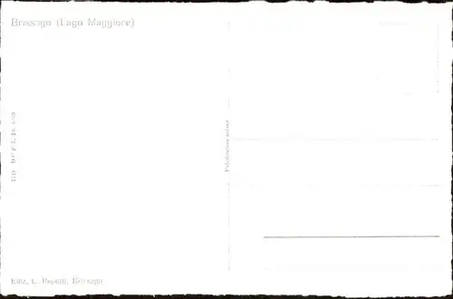 Brissago  / Brissago /Bz. Locarno