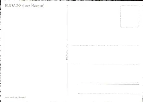 Brissago  / Brissago /Bz. Locarno