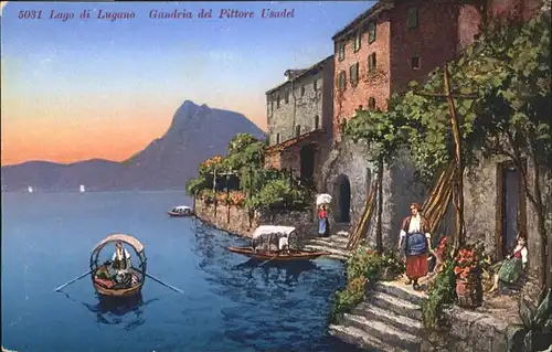 Gandria Lago di Lugano  / Gandria /Bz. Lugano