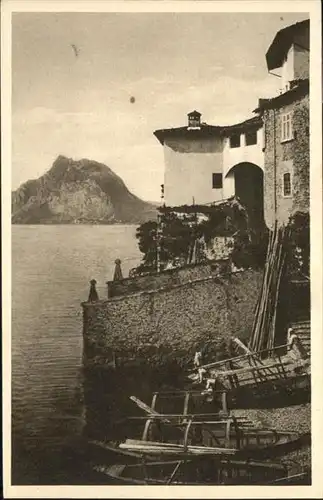 Gandria Lago di Lugano Monte San Salvatore / Gandria /Bz. Lugano