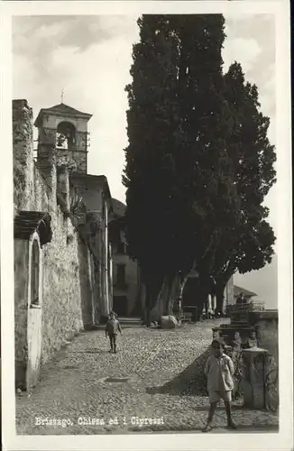 Brissago Chiesa Cipressi / Brissago /Bz. Locarno