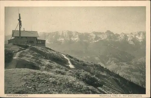 Partenkirchen Wankhaus Dreitorspitze / Garmisch-Partenkirchen /Garmisch-Partenkirchen LKR