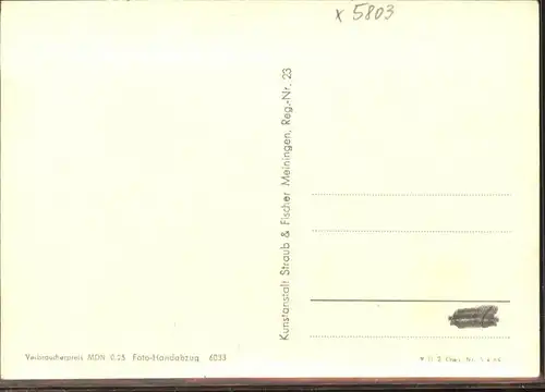 Finsterbergen Erienheim Ernst Kamieth Haus Hainfels Handwerkererholungsheim  / Finsterbergen Thueringer Wald /Gotha LKR