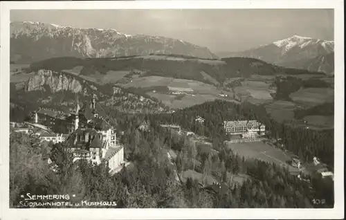 Semmering Niederoesterreich Kurhaus  / Semmering /Niederoesterreich-Sued