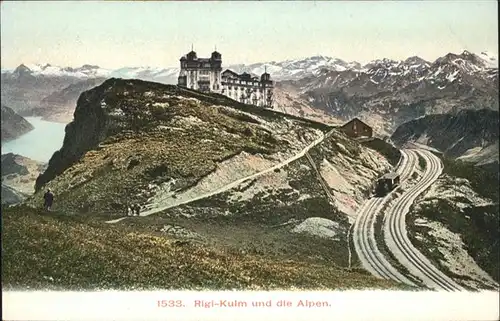 Rigi Kulm Zug / Rigi Kulm /Rg. Rigi