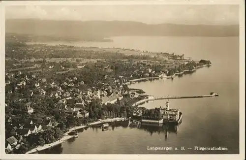 Langenargen Bodensee Fliegeraufnahme  / Langenargen /Bodenseekreis LKR