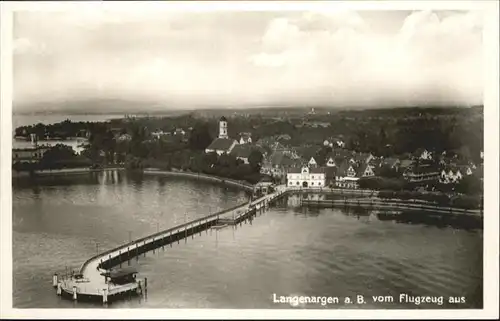 Langenargen Bodensee Fliegeraufnahme  / Langenargen /Bodenseekreis LKR