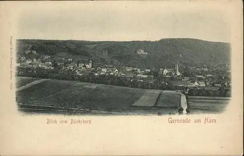 Gernrode Harz Bueckeberg / Gernrode Harz /Harz LKR