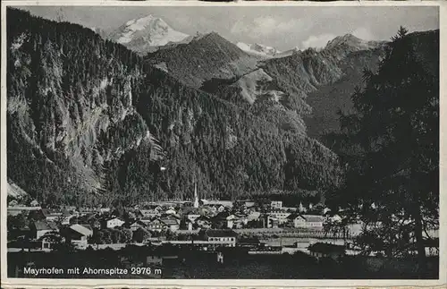 Mayrhofen Zillertal Ahornspitze / Mayrhofen /Tiroler Unterland