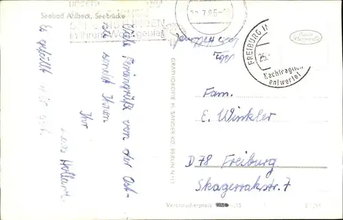 Ahlbeck Uecker-Randow Seebruecke / Ahlbeck /Uecker-Randow LKR