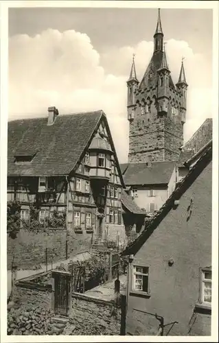 Bad Wimpfen Altbuergerneisterhaus Blauer Turm / Bad Wimpfen /Heilbronn LKR