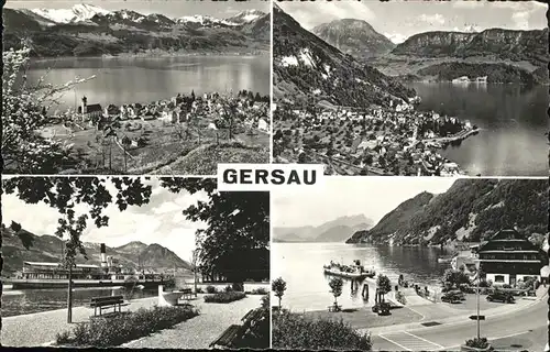 Gersau Vierwaldstaettersee Schiff Vierwaldstaettersee /  /