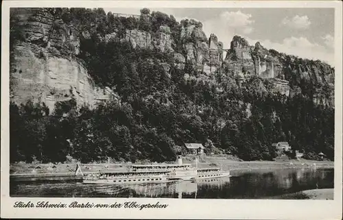 Rathen Saechsische Schweiz Bastei Saechsische Schweiz / Rathen Sachsen /Saechsische Schweiz-Osterzgebirge LKR