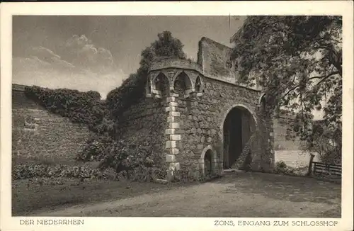Zons Schlosshof / Dormagen /Rhein-Kreis Neuss LKR