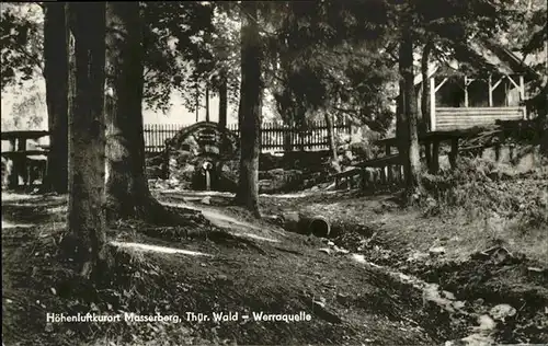 Masserberg Werraquelle / Masserberg /Hildburghausen LKR