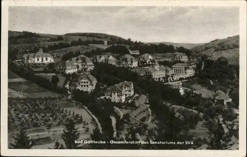 Bad Gottleuba-Berggiesshuebel Sanatorium der SVA / Bad Gottleuba-Berggiesshuebel /Saechsische Schweiz-Osterzgebirge LKR