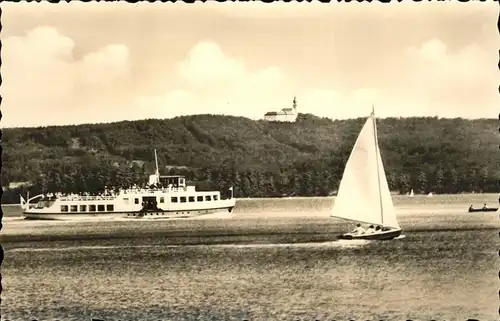 Andechs Motorschiff Utting Ammersee Klosterburg / Andechs /Starnberg LKR