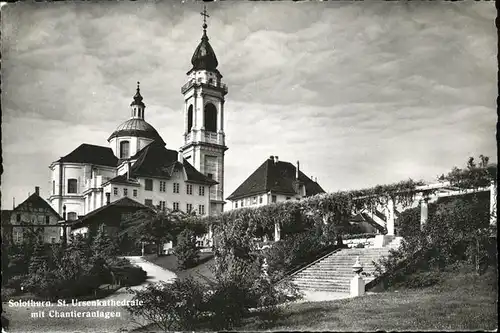 Solothurn St Ursenkathedrale Chantieranlagen / Solothurn /Bz. Solothurn