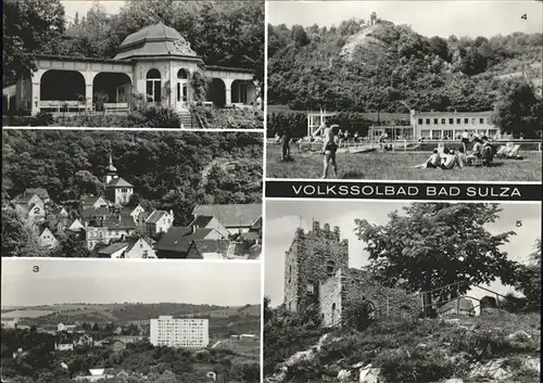 Bad Sulza Volkssolbad Trinkhalle Sonnenburg  / Bad Sulza /Weimarer Land LKR