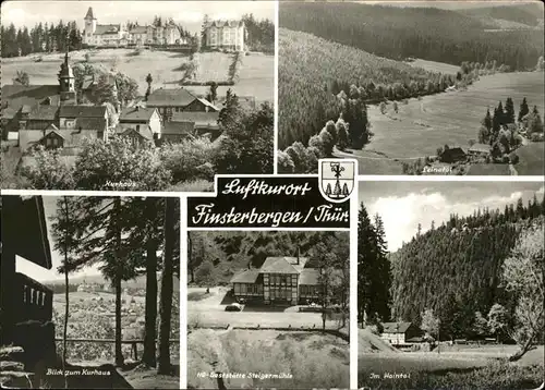 Finsterbergen Gaststaette Steigermuehle Kurhaus  / Finsterbergen Thueringer Wald /Gotha LKR