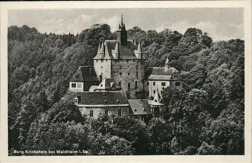 Waldheim Sachsen Burg Kriebstein / Waldheim Sachsen /Mittelsachsen LKR