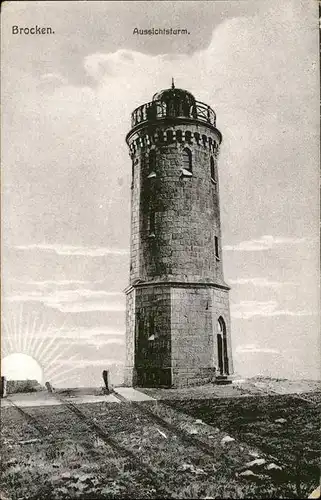 Brocken Aussichtsturm / Wernigerode /Harz LKR