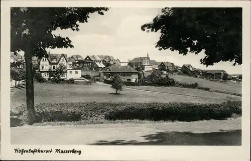 Masserberg Hoehenluftkurort / Masserberg /Hildburghausen LKR