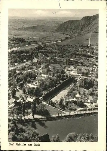 Bad Muenster Stein Ebernburg Flugbild / Bad Muenster am Stein-Ebernburg /Bad Kreuznach LKR