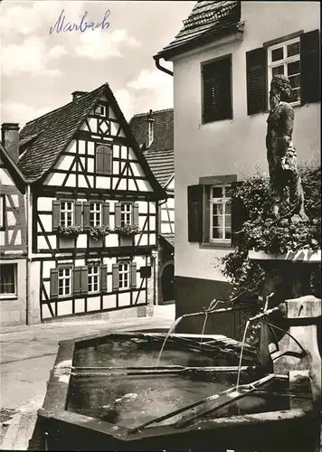 Marbach Neckar Schillers Geburtshaus / Marbach am Neckar /Ludwigsburg LKR