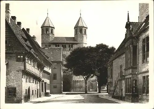 Bad Gandersheim Muenster Rathaus / Bad Gandersheim /Northeim LKR