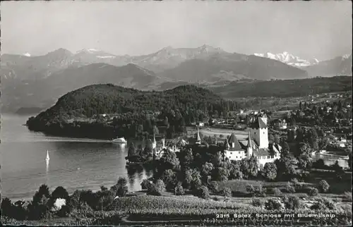 Spiez BE Spiez Schloss Blueemlisalp * / Spiez /Bz. Niedersimmental