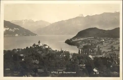 Spiez BE Spiez Thunersee * / Spiez /Bz. Niedersimmental