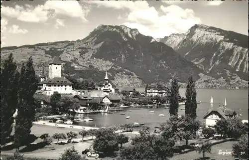 Spiez BE Spiez Kirche Schiff * / Spiez /Bz. Niedersimmental