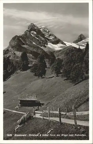 Braunwald GL Braunwald Ortstock hoher Turm * / Braunwald /Bz. Glarus