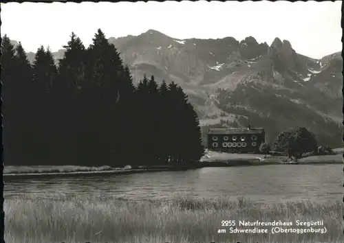 Wildhaus SG Wildhaus Schwendisee Naturfreundehaus Seegueetli * / Wildhaus Lisighaus /Bz. Toggenburg