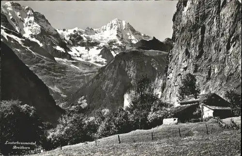 Lauterbrunnen BE Lauterbrunnen Breithorn x / Lauterbrunnen /Bz. Interlaken