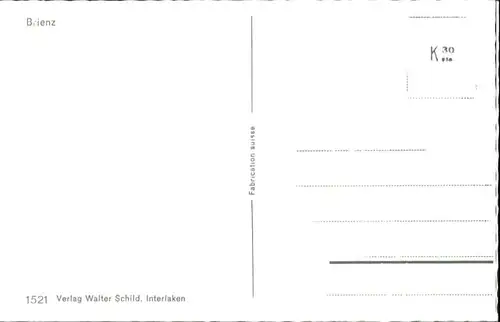 Brienz BE Brienz See * / Brienz /Bz. Interlaken