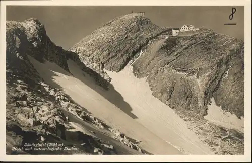 Saentis AR Saentis Gipfel Hotel Meteorologische Station * / Saentis /Rg. Saentis