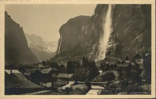 Lauterbrunnen BE Lauterbrunnen Bruecke * / Lauterbrunnen /Bz. Interlaken