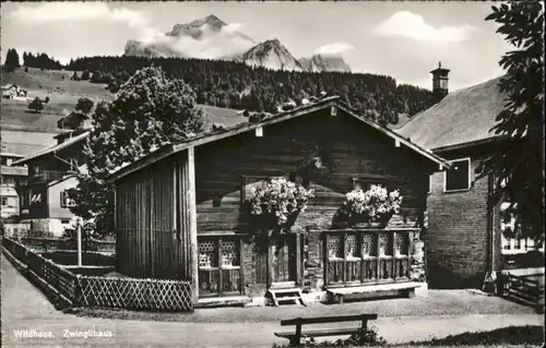 Wildhaus SG Wildhaus Zwinglihaus * / Wildhaus Lisighaus /Bz. Toggenburg