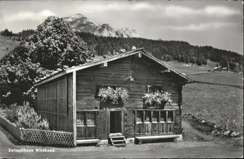 Wildhaus SG Wildhaus Zwinglihaus x / Wildhaus Lisighaus /Bz. Toggenburg