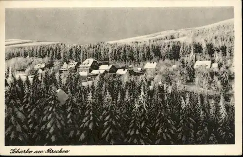 Brocken Brocken Schierker * / Wernigerode /Harz LKR